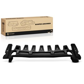 YHTAUTO Front Bumper Absorber Compatible with Toyota Highlander 2008-2010, White Bumper Face Bar Impact Energy Absorber