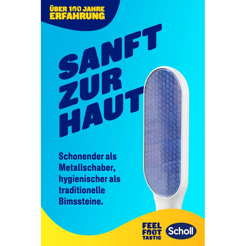 Scholl Manual nano glass foot file for gentle callus removal