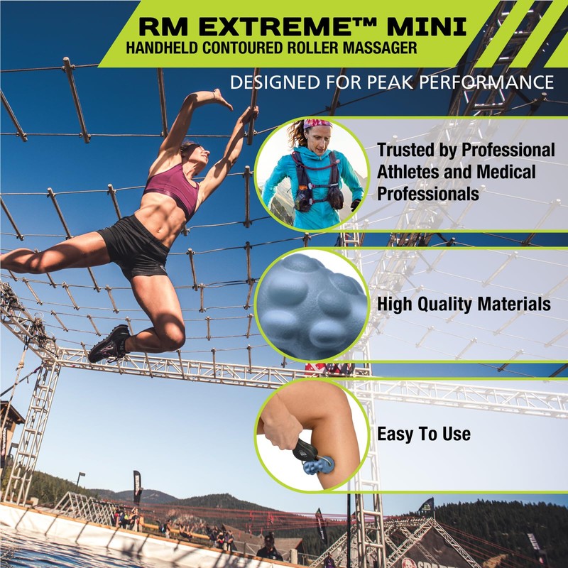 Pro-Tec Athletics RM Extreme Mini Roller, Portable Roller, Deep Tissue