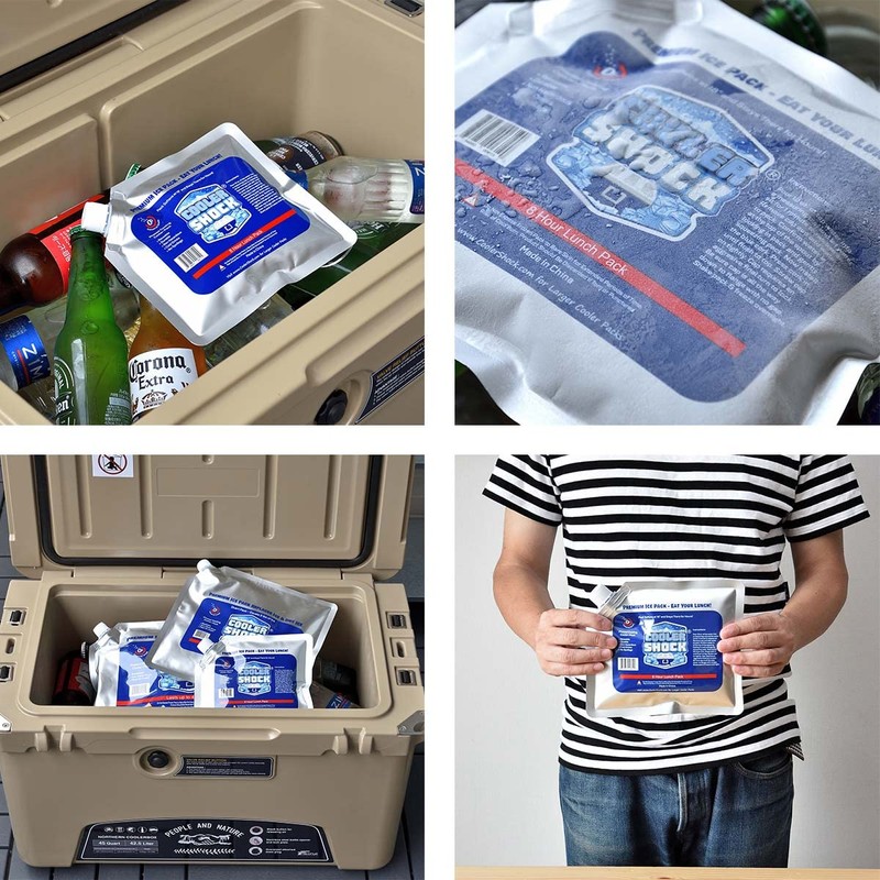 Tsuda Shokai COOLER SHOCK Cold Packs, Small Size, Cold Retention,