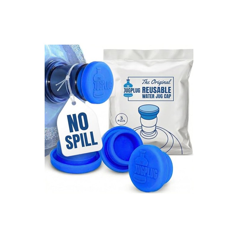 Jug Plug 5 Gallon Water Jug Cap – No Spill,