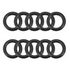 sourcing map Nitrile Rubber O-Rings 15mm OD 10.2mm ID 2.4mm