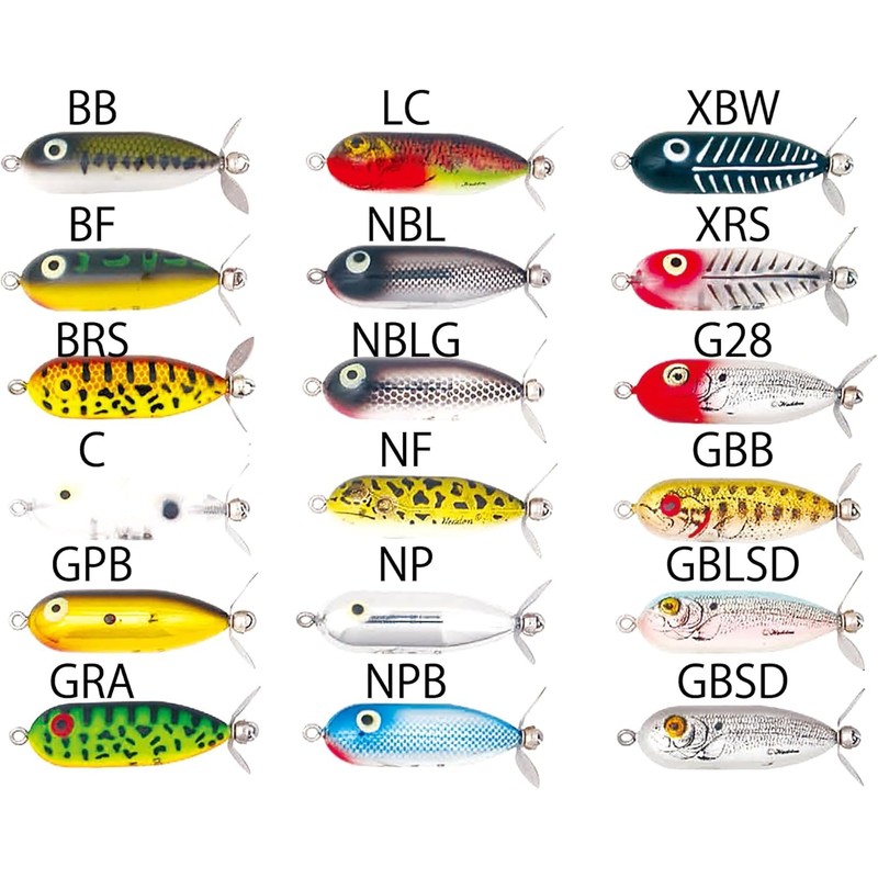 Smith (SMITH LTD) Heddon Baby Torpedo #NBLG.Black Shiner/Glitter