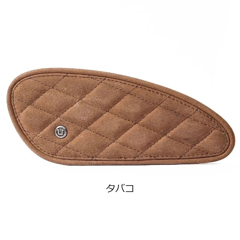 Trip Machine TANK PADS MINI LEATHER DIAMOND Bike Tank Pad