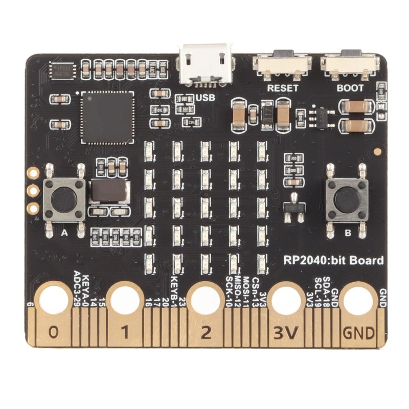 RP2040 Micro Bit Development Board for Raspberry PICO with LED
