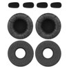 Geekria QuickFit Replacement Faux Leather and Foam Earpads + Microphone