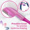 Schick Silk Touch-up Multipurpose Exfoliating Dermaplaning Tool, Eyebrow...