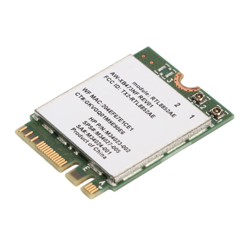WiFi6 Wireless Card 574Mbps 2.4G 1200Mbps 5Ghz BT5.2 M.2 AC