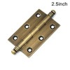 4Pack Decorative Antique Brass Kitchen Cabinet Hinges Bronze Furniture Cupboard