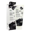 Ekel Peel Off Pack Charcoal 180ml / 이켈필오프팩 숯 180ml