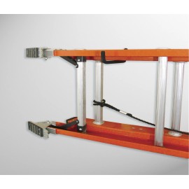 Crawford 7 in. L Vinyl Coated Black Steel Large Ladder Hook 50 lb. Capacity