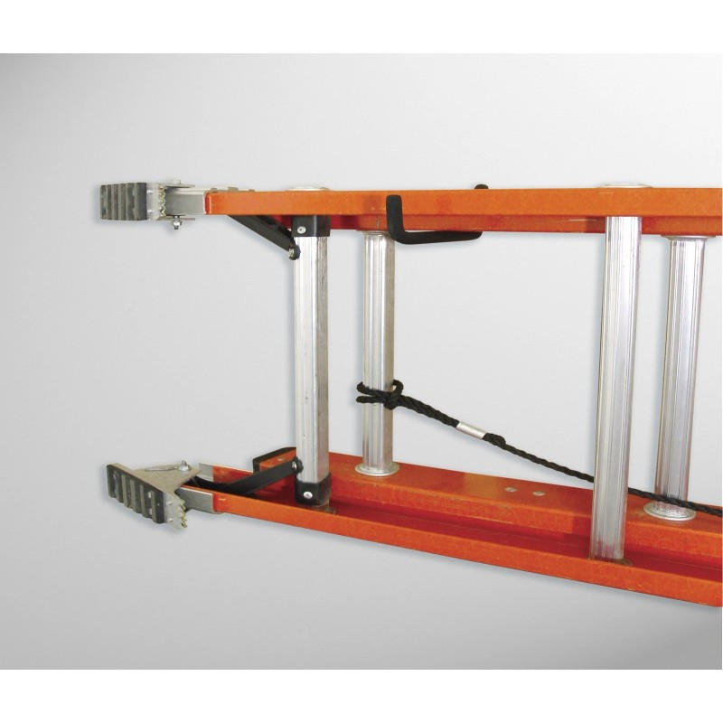 Crawford 7 in. L Vinyl Coated Black Steel Large Ladder