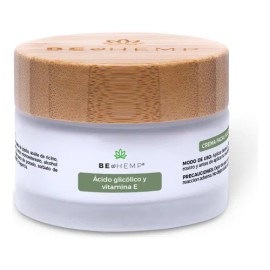 Crema Facial Noche Ácido Glicolico Y Vitamina E Beohemp 50g