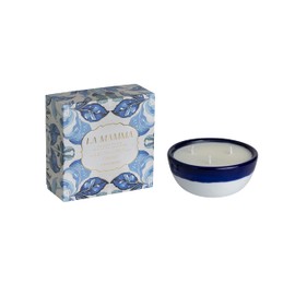 La Veranera Candle Soft Floral - Premium Clearance Fragrance with Bergamot and Jasmine Scents & Earthy Notes - Scented Candles Clearance with 3 Cotton Wicks for Soothing Atmosphere - La Mamma