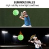 5 Pack Pickleballs Indoor Outdoor 74mm Luminous Pickle Balls