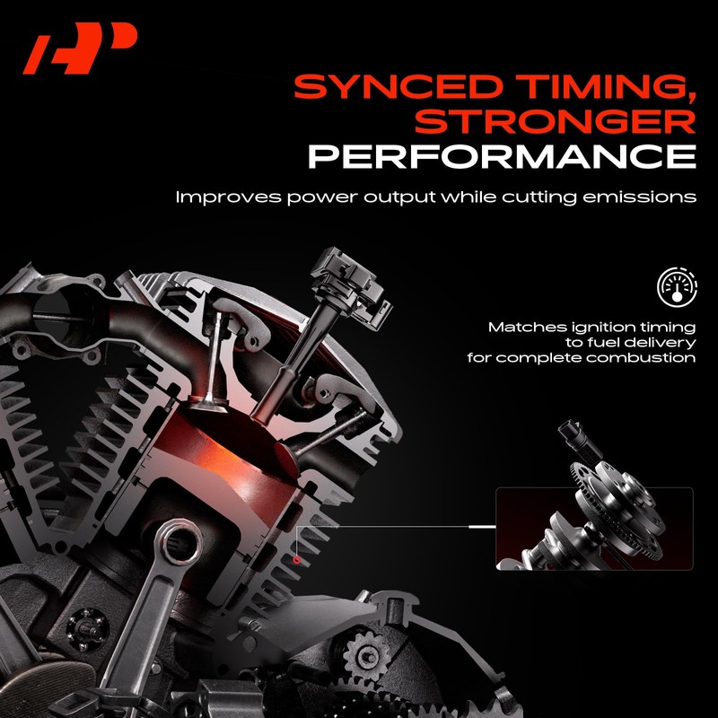 A-Premium Engine Crankshaft Position Sensor Compatible with Honda