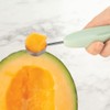 Nesting Fruit Scoops, Made of Durable Plastic and Stainless Steel,