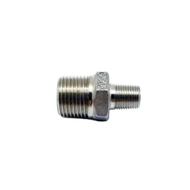 Autobahn88 Stainless Steel Hose End Fitting - 3/8 NPT Male to 3/8 NPT Male