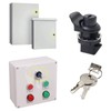 HOWDIA 1Pcs Push Button Lock Glove Box Latch, Tool Box