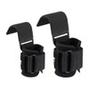 Weight Lifting Hooks (Pair), Heavy Duty Power Wrist Straps Hand