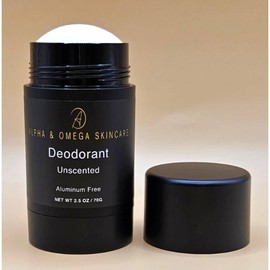 Organic Unscented Deodorant for Men and Women - Powerful Odor Eliminator - Body Care - Size: 2.5 oz / 70g, Buy More, Save More: 1 Pack