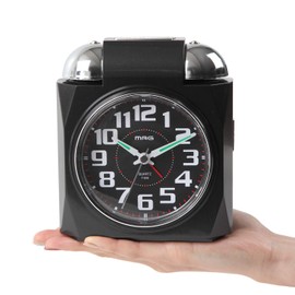 Mag (Mag) Loud Alarm 置ki時計 Bells Attack Black T-shirt – 656 BK – Z