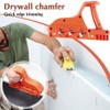 ABS Plasterboard Chamfering Planer Wood Edges Trimming Tool Tilt Angle