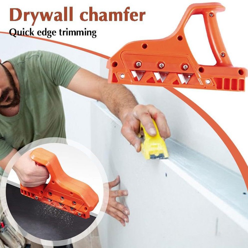 ABS Plasterboard Chamfering Planer Wood Edges Trimming Tool Tilt Angle