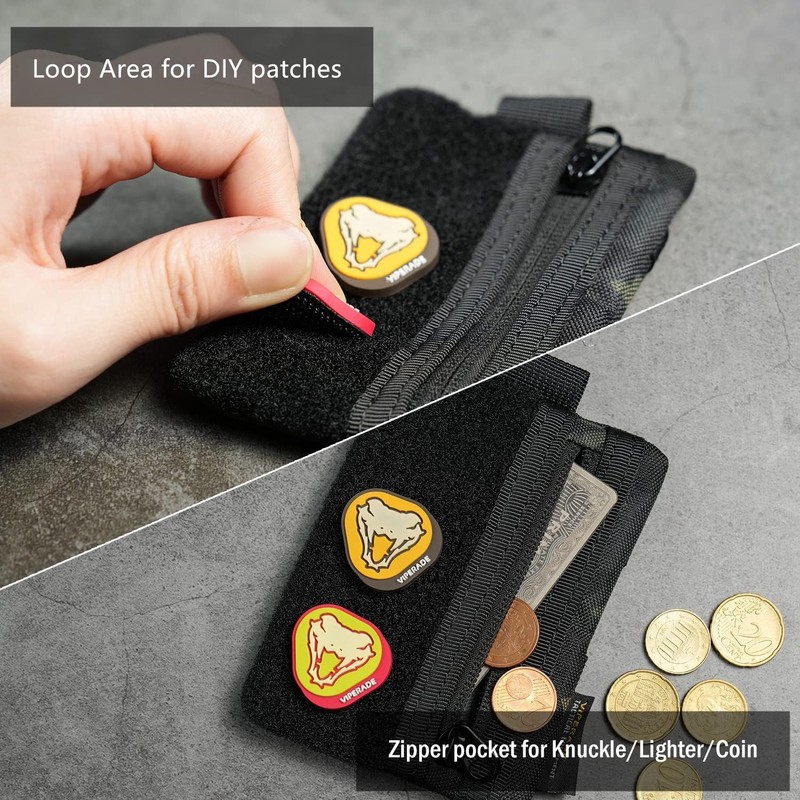 VIPERADE VE15 Mini EDC Pouch, Small EDC Organiser Bag with