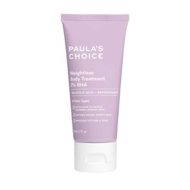 Paula's Choice Weightless Body Treatment 2% BHA, Salicylic Acid & Chamomile Lotion Exfoliant, Moisturizer for Keratosis Pilaris (KP) Prone Skin & Clogged Pores, & Fragrance-Free
