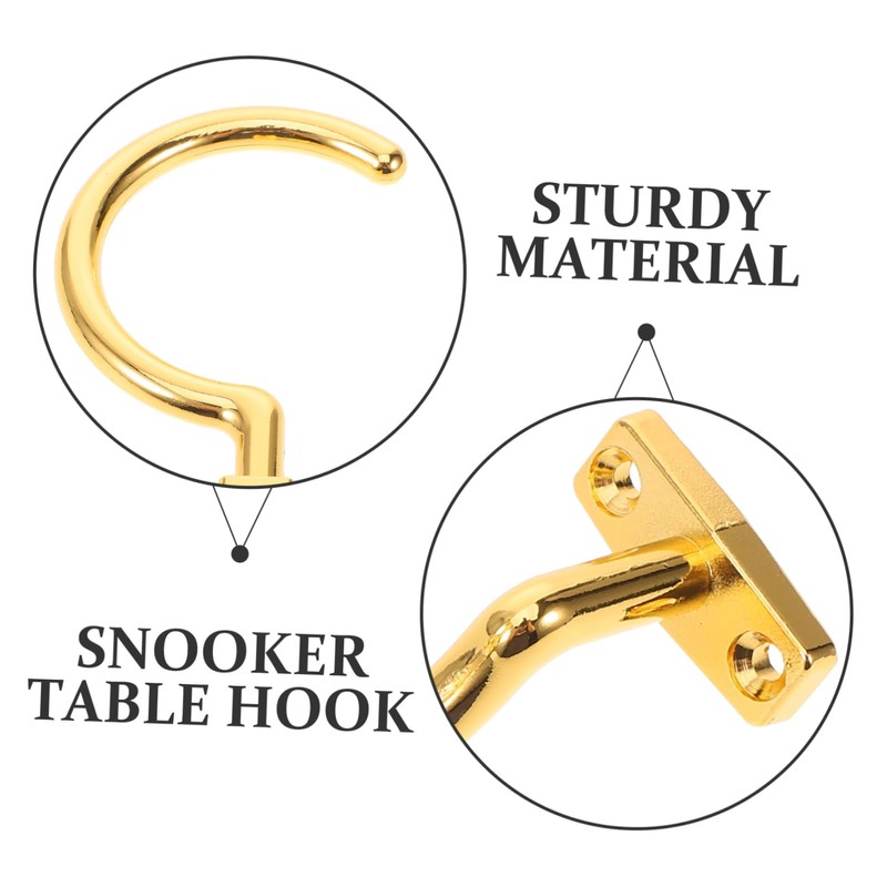 SUPVOX Cue Hook for Billiard Table Durable Snooker Table Hanger
