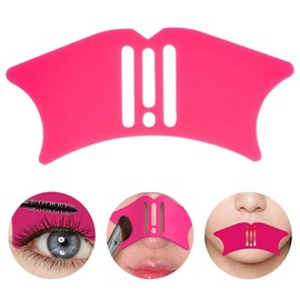 PAVIKE Nose Shadow Assist Tool Nose Contour Tool Eye Shadow Applicator Plate Shadow Guide Template Multi-functional Quick Makeup Tool Reusable Comfortable Easy to Use Facial Sculpting Aid Beauty
