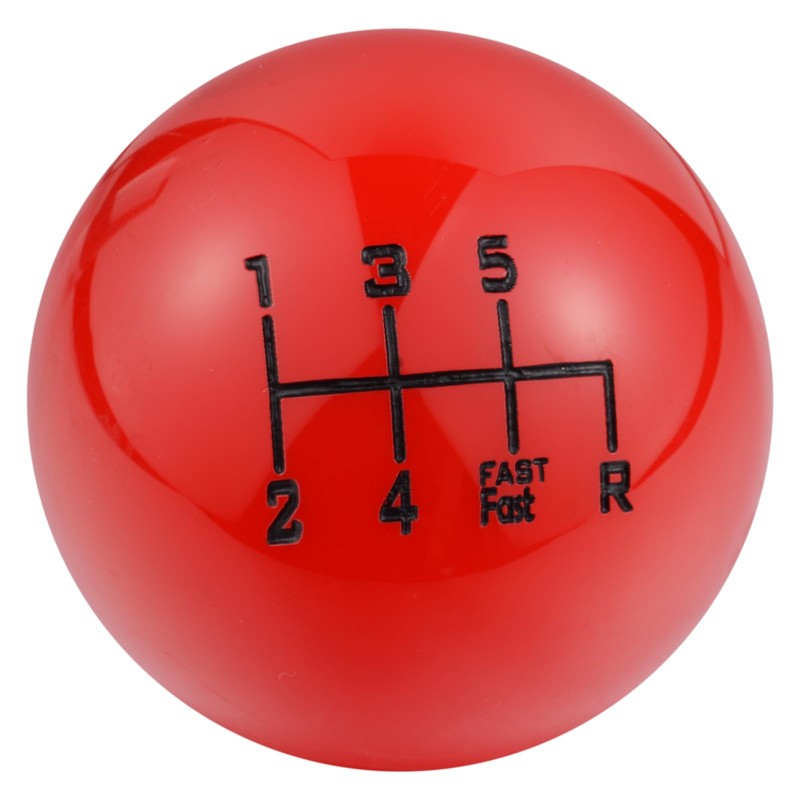 Temzzer Ball Resin Car Gear Lever Shifter Knob 6 Speed