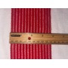 Unbranded 3 yards Cherry Red pinstripe sheer boxer sewing stretch