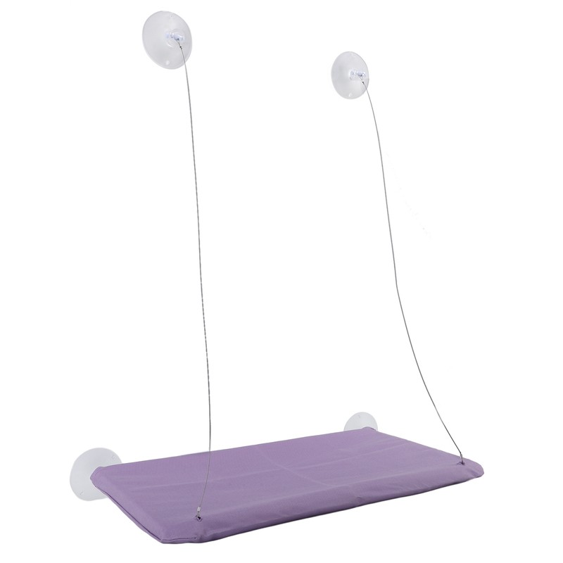 Cat Window Hammock with 4 Strong Suction Cups Breathable Detachable