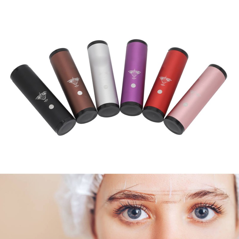 6pcs 65.6ft Makeup Brow Mapping String Beauty Salon Pre Inked