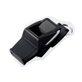 Molten Unisex's Vorca Special Referee Whistle Pipe, Black, One Size