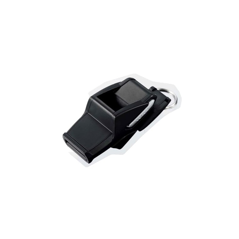 Molten Unisex's Vorca Special Referee Whistle Pipe, Black, One Size