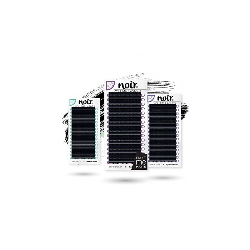 Noir Volume Lashes Mega Volume Lashes Individual 0.05 C curl
