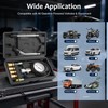 ZEAJSRU Engine Compression Tester Kit 8PCS, 0-300 PSI Cylinder Pressure