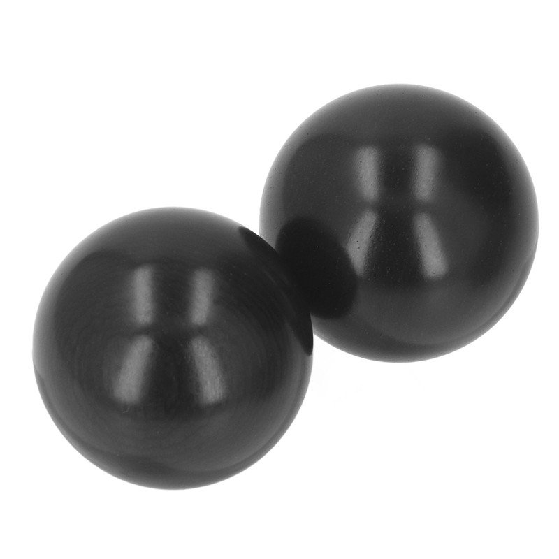 2pcs Hand Massage Ball Palm Relaxing Free Rotating Wooden Acupoint