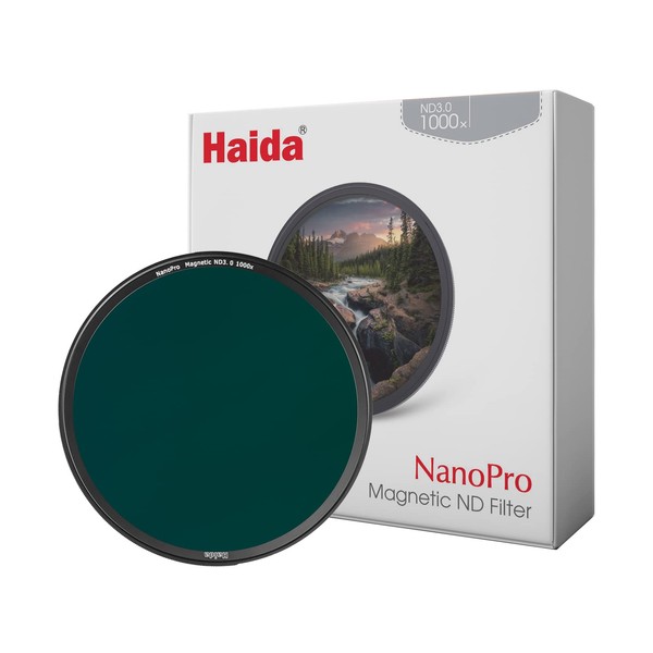 Haida 77mm Magnetic ND1000 Filter with Adapter Ring Magnetic Neutral