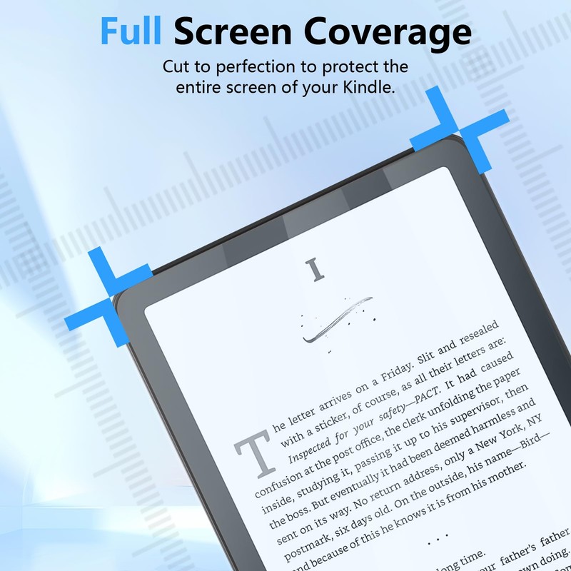 2 Pack Anti Blue Light Screen Protector for Kindle Paperwhite