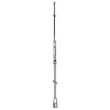 Hustler FG27S 4 Foot Low-Profile Stainless Steel Center Load CB