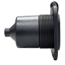 Sintron 15 Amp Flanged Inlet 125V, NEMA 5-15P Shore Power Inlet Receptacle, Generator AC Port Electric Plug 1875W, Weatherproof Cover Recessed Male Outlet, ETL Listed, Straight Blade 2 Pole 3 Wire