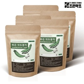 Good Herb 국산 볶은 작두콩차 티백 1g x 100티백 x 5 Korean Roasted Jackbean Tea Bags 1g x 100 Tea Bags x 5