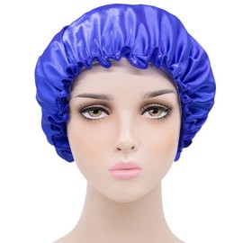 3 Pack Shower Cannight Cap Silk Cap Bath Cap Silk Night Cap Women Bath Spa SPA Cooking Face Wash Cap Vanity Cap