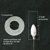 Table Paper Lamp Modern Minimalist Decorative E14 Bulb Lantern Bedside