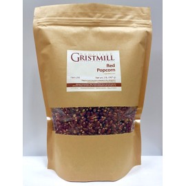 Homestead Gristmill — Non-GMO, Chemical-Free, All-Natural Red Popcorn (2 Pack)