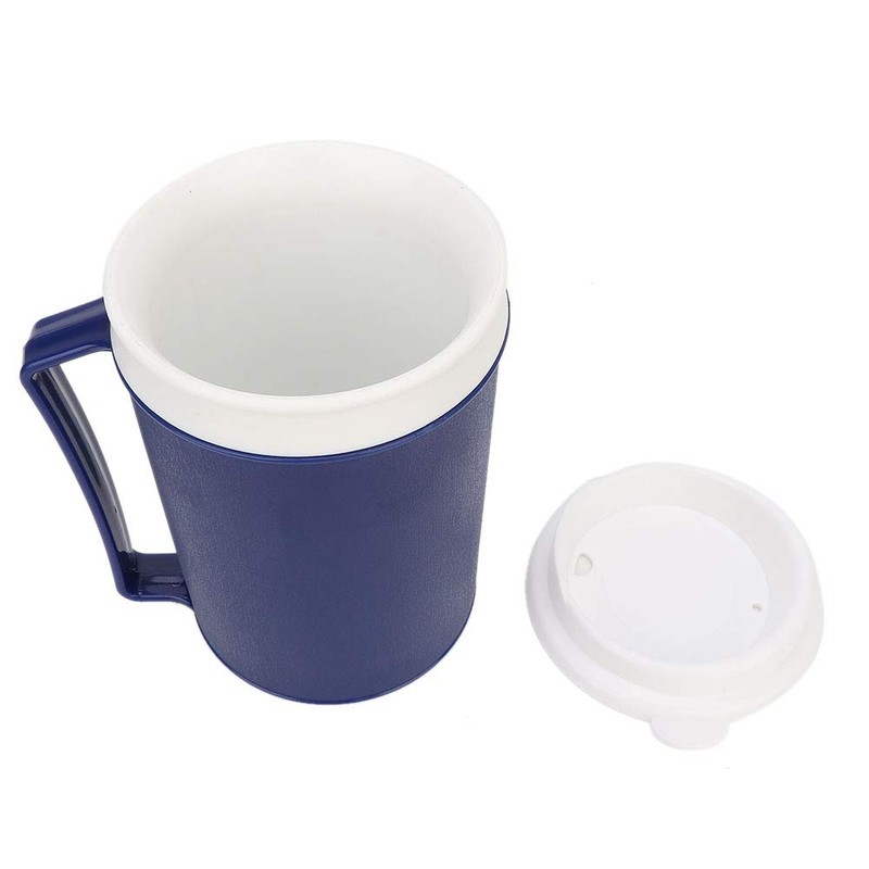 Demeras Insulated Mug Light-weight Elderly Insulated Mug for Easy-to-grasp Handle